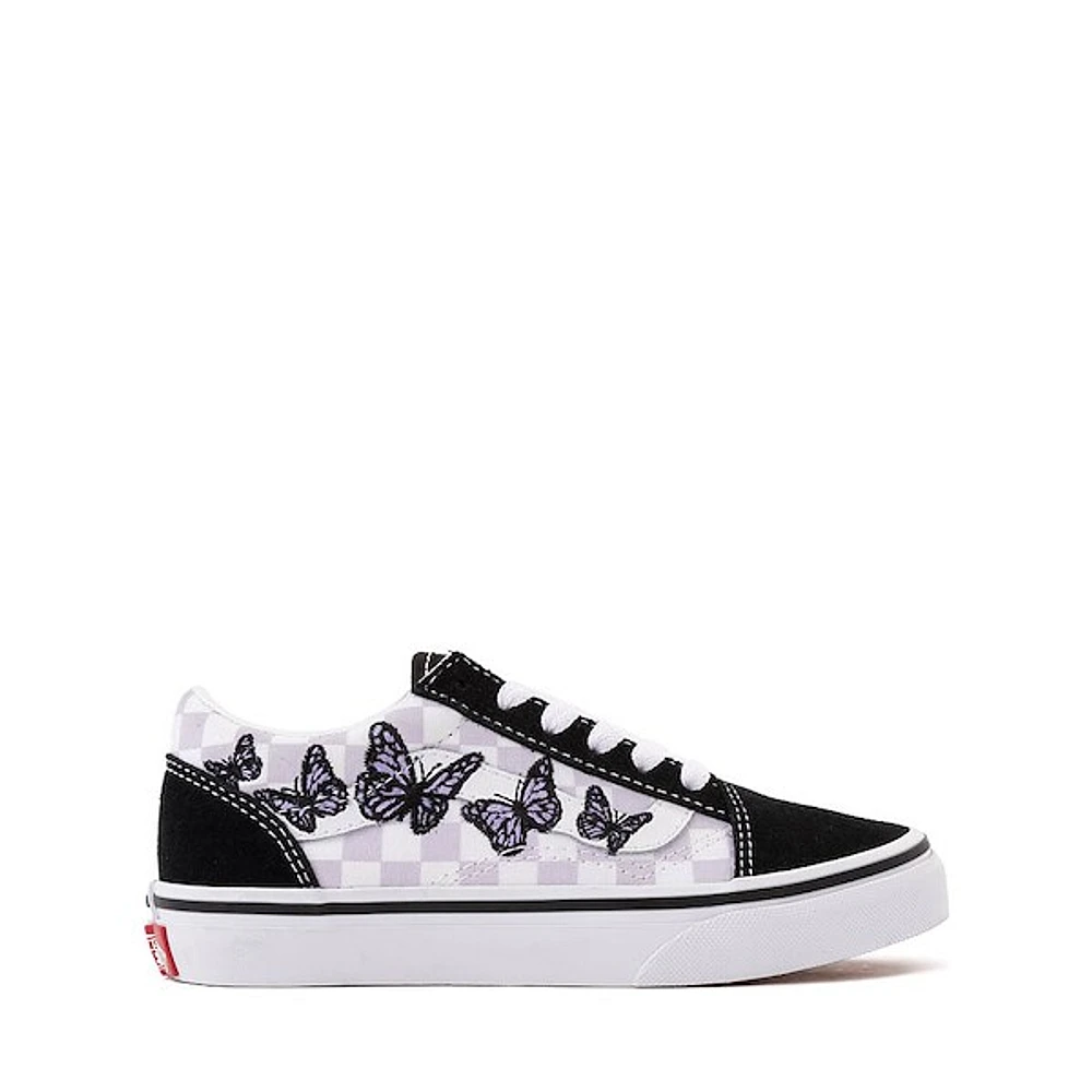 Vans Old Skool Butterflies Skate Shoe - Little Kid Black / Lilac Mist