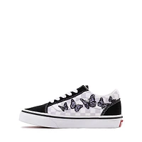 Vans Old Skool Butterflies Skate Shoe - Little Kid Black / Lilac Mist