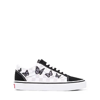 Vans Old Skool Butterflies Skate Shoe - Big Kid Black / Lilac Mist