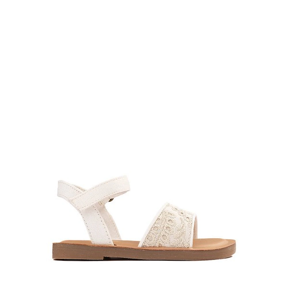 TOMS Remi Sandal - Baby / Toddler / Little Kid - Egret