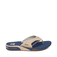 Mens Reef Fanning Sandal - Tan / Navy