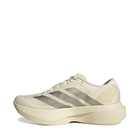 Womens adidas Adizero EVO SL Athletic Shoe - Wonder White / Cyber Metallic Warm Vanilla