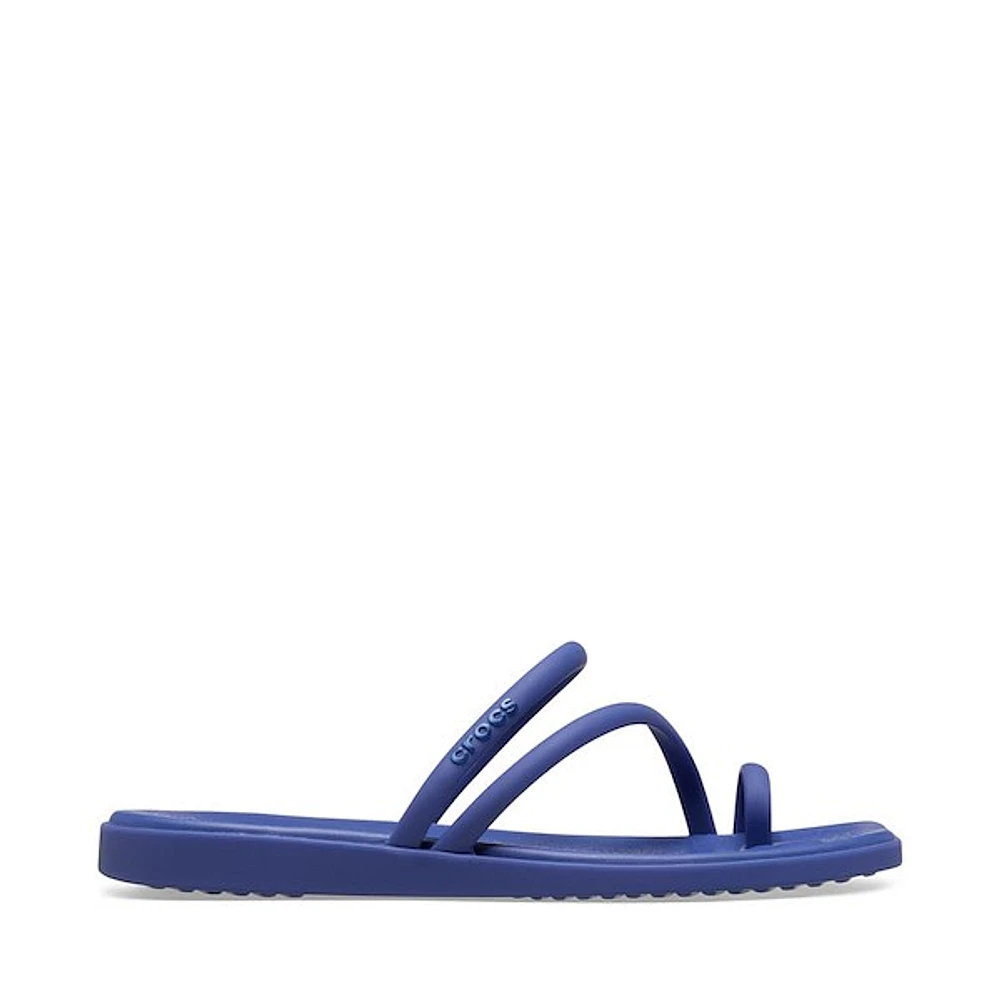 Womens Crocs Miami Toe Loop Sandal - Sapphire