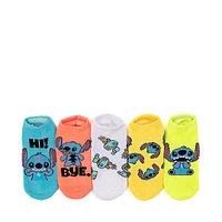 Disney Lilo & Stitch Ankle Socks 5 Pack - Little Kid - Multicolor