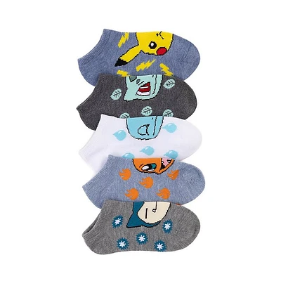 Pokémon Low Socks 5 Pack - Little Kid - Multicolor