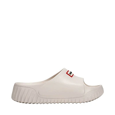 Womens Hunter Faroe Slide Sandal - Ivory