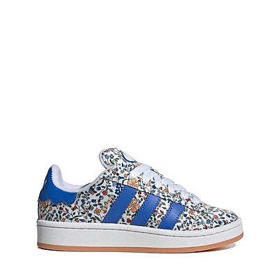 adidas x Liberty London Campus '00s Athletic Shoe - Big Kid Blue / Multicolor Off White