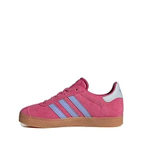 adidas Gazelle Athletic Shoe - Little Kid - Shock Pink / Blue Spark / Halo Blue