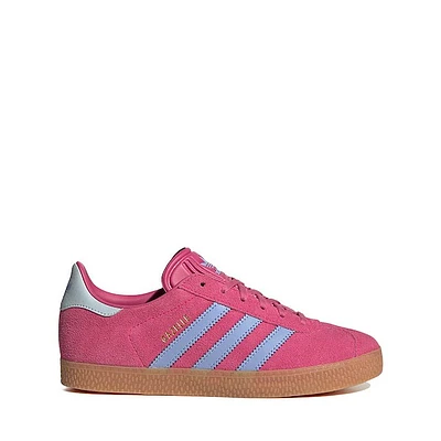 adidas Gazelle Athletic Shoe - Big Kid - Shock Pink / Blue Spark / Halo Blue