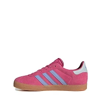 adidas Gazelle Athletic Shoe - Big Kid - Shock Pink / Blue Spark / Halo Blue