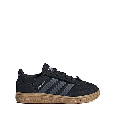 adidas x Minecraft Handball Spezial Athletic Shoe - Big Kid Core Black / Gum