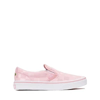 Vans Slip-On Checkerboard Satin Skate Shoe