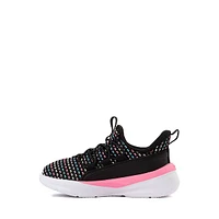 PUMA One4All 2.0 Multi Knit Slip-On Athletic Shoe - Baby / Toddler Black Fast Pink