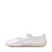 Womens PUMA Speedcat Ballet Sneaker -White / Pearlized
