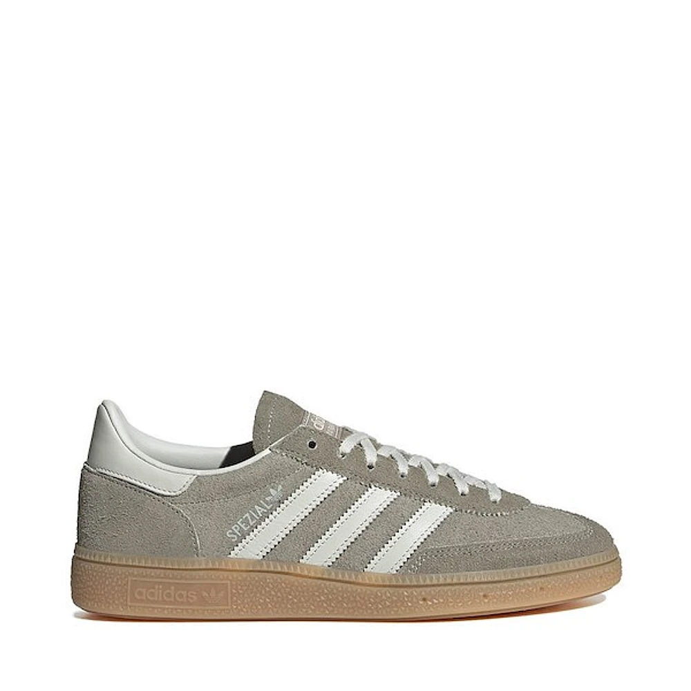 Womens adidas Handball Spezial Athletic Shoe - Silver Pebble / Orbit Grey Gum