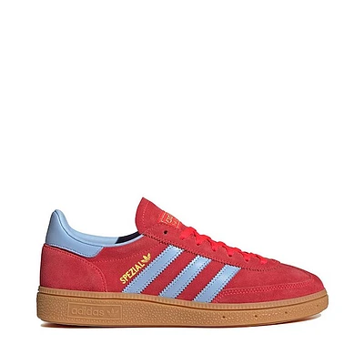 Womens adidas Handball Spezial Athletic Shoe - Lucid Red / Glow Blue Gum