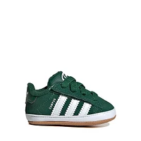 adidas Campus Crib Shoe - Baby - Dark Green / Cloud White / Gum