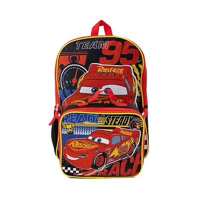 Disney Pixar Cars Backpack Set - Red