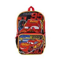 Disney Pixar Cars Backpack Set - Red