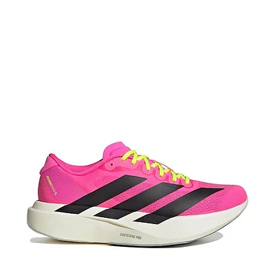 Womens adidas Adizero EVO SL Athletic Shoe - Lucid Pink / Core Black White