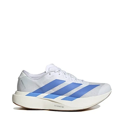 Womens adidas Adizero EVO SL Athletic Shoe - White / Blue Fusion Off