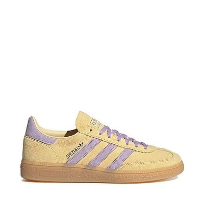 Womens adidas Handball Spezial Athletic Shoe - Orange Tint / Powder Plum Gum