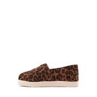 TOMS Alpargata Slip-On Casual Shoe - Baby / Toddler Leopard