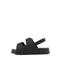 Mini Melissa Cozy Sandal - Toddler / Little Kid Black