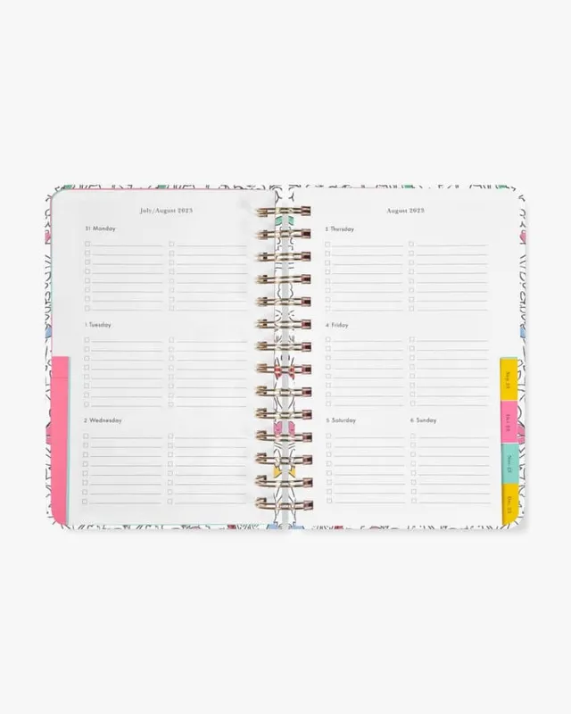 kate spade new york Polka Dot Cream 12 Month 2024 Medium Planner