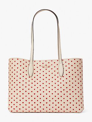 All Day Hearts Large Tote