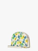 Spencer Floral Medley Double Zip Dome Crossbody