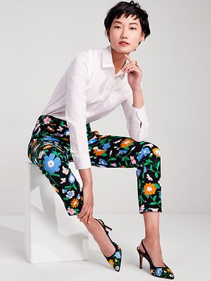 Floral Garden Twill Pant