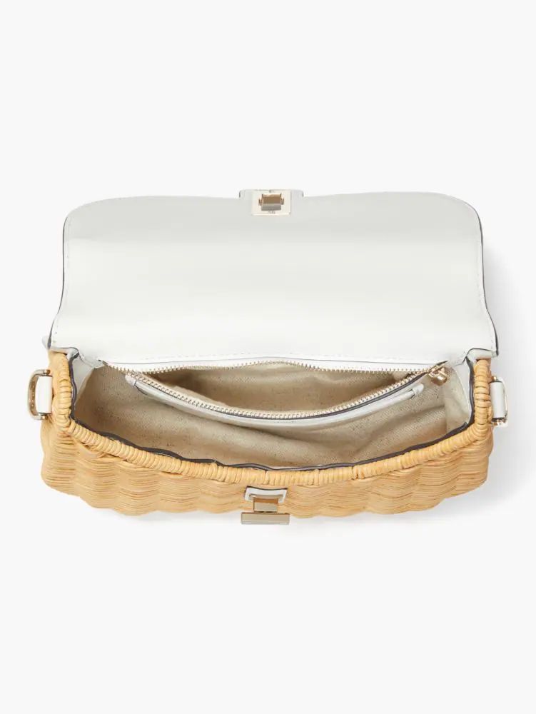 Gracie Wicker Medium Top-handle Bag