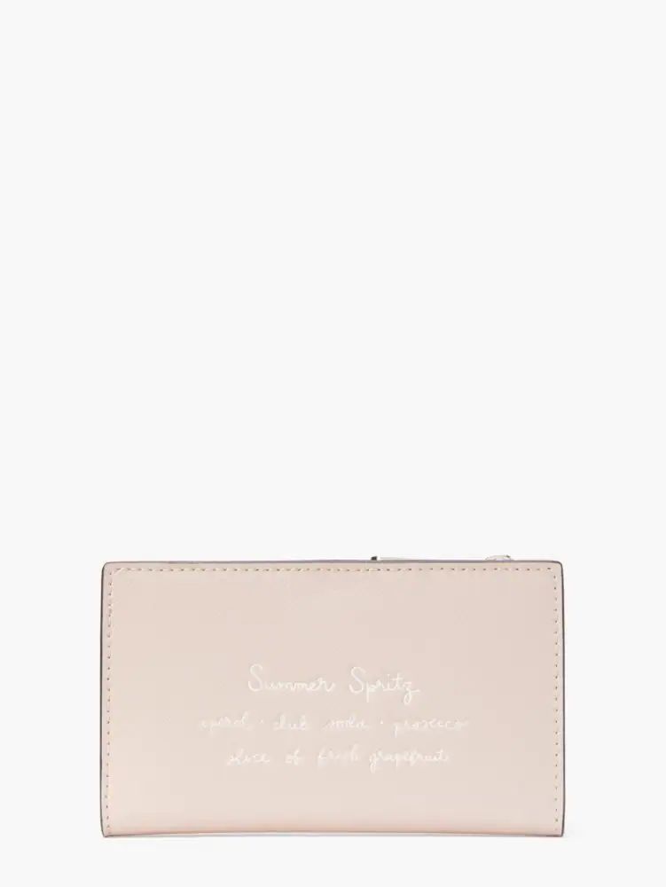 Tini Embellished Small Slim Bifold Wallet