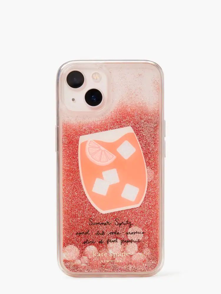 Campari Liquid Glitter iPhone 13 Case