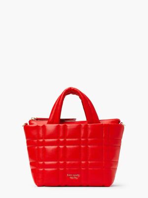 Softwhere Quilted Leather Mini Tote