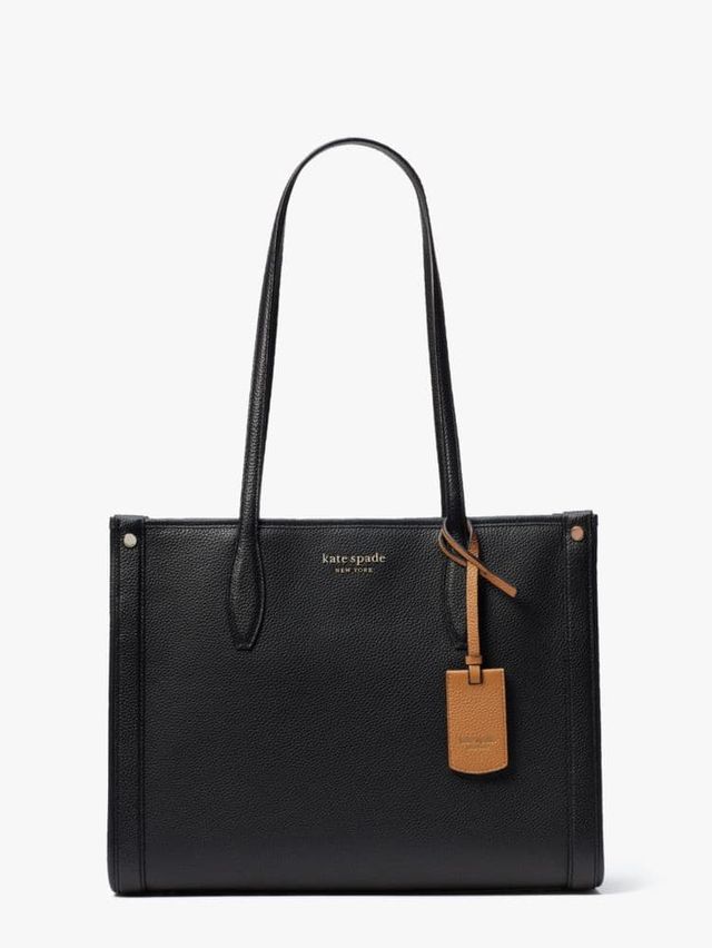 Kate Spade New York Market Pebbled Leather Medium Tote Bag - Parchment