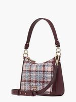 Hudson Tweed Medium Convertible Crossbody