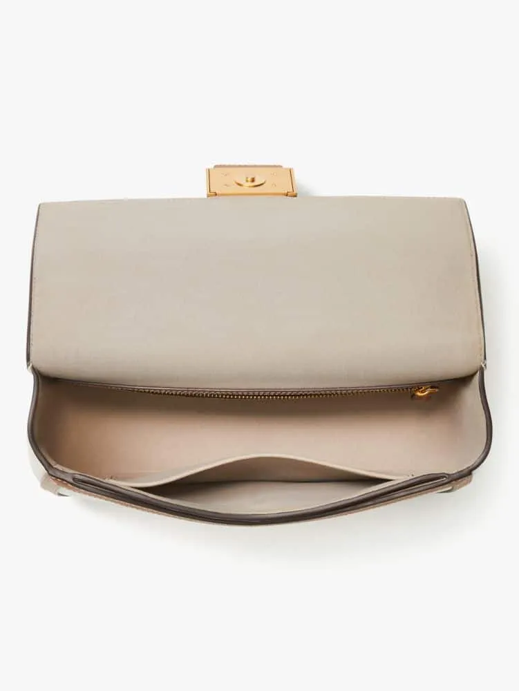 Katy Colorblocked Medium Top Handle Bag