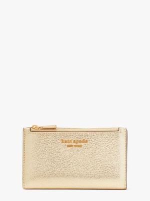 Morgan Metallic Small Slim Bifold Wallet
