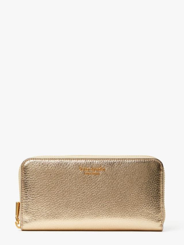 Morgan Rose Garden Zip Around Continental Wallet