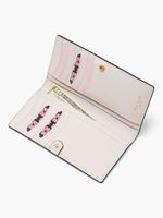 Morgan Bouquet Toss Embossed Slim Bifold Wallet