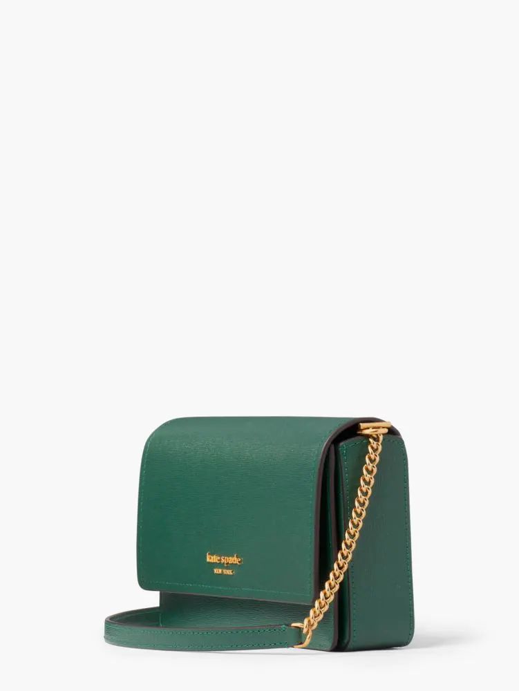 Kate Spade - Emerald Green Shiny Leather Zippered Tote – Current Boutique