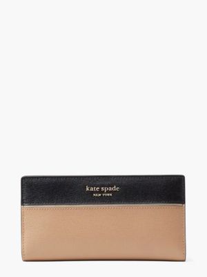 Morgan Colorblocked Slim Bifold Wallet