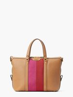 Racing Stripe Faye Medium Satchel