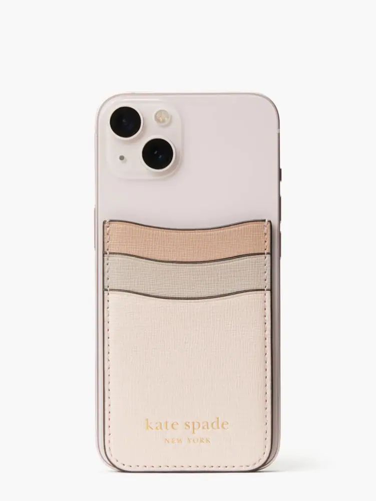 Kate Spade New York Morgan Color-Blocked Saffiano Leather Phone Wallet