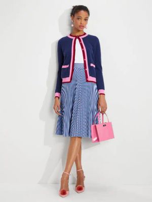Cashmere Crewneck Cardigan