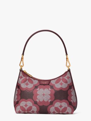 Spade Flower Monogram Reece Small Shoulder Bag