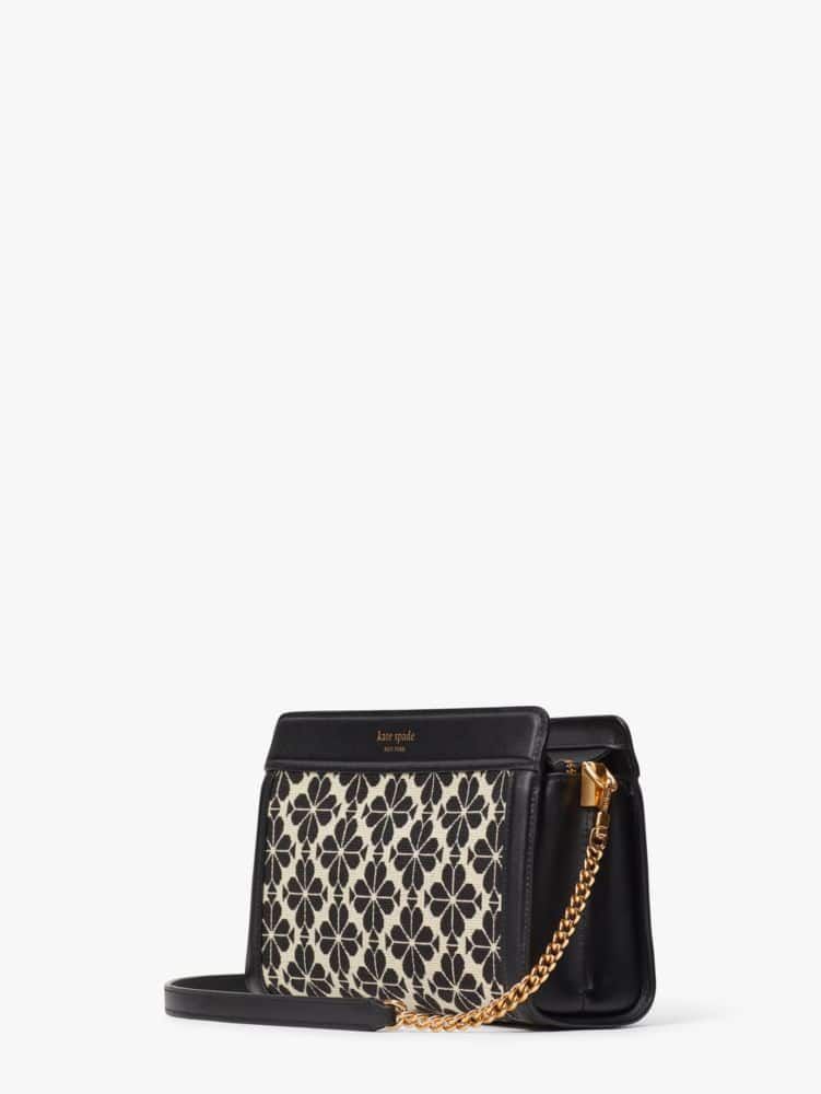 Spade Flower Jacquard Medium Crossbody
