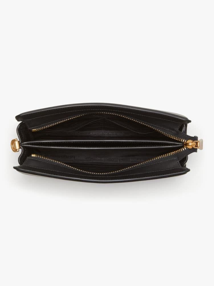 Spade Flower Jacquard Medium Crossbody